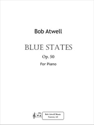 Blue States piano sheet music cover Thumbnail